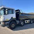 SCANIA P410 8x4 Steel Body Tipper